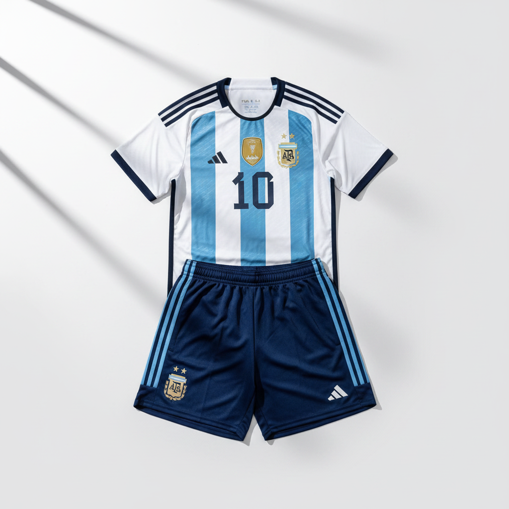 Messi Argentina World Cup Kit