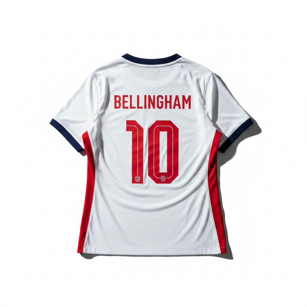 Jude Bellingham England World Cup kit